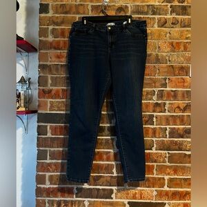 Jessica Simpson Women’s Dark Wash KISS me skinny Jeans Size:16